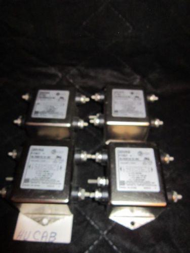 Corcom EMI filter 20 amps model 20VK6 F7357 (ALL 4)