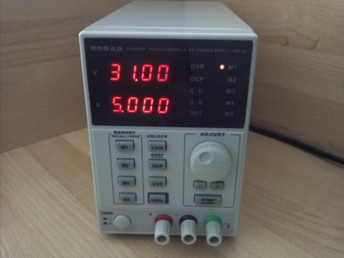 New digital programmable  power supply unit (psu),30v/5a/150w cv,cc, usb/rs232 for sale