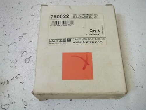 LUETZE RE6-0022 MODULE (4 IN BOX)*NEW IN A BOX*
