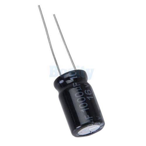 50pcs 16V 1000uF Low ESR Radial Lead Electrolytic Impedance Capacitor New
