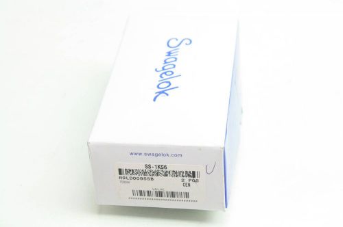 New Swagelok SS-1KS6 Stainless Integral Ball Needle Valve 5000 PSIG  3/8&#034; Tube