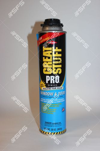 DOW GREAT STUFF PRO WINDOW AND DOOR INSULATION BRAND NEW 20 OZ CAN!!!