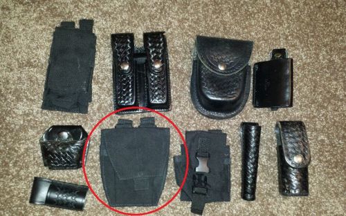 MOLLE HANDCUFF-Police duty belt -basketweave, MOLLE,magazine, handcuffs, glock