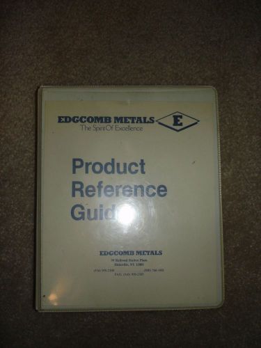 EDGECOMB METALS Product Reference Guide, Raw Materials Specifications