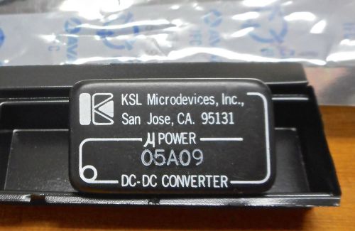 KSL Microdevices, Inc. 05A09 CD-CD-Converter, New