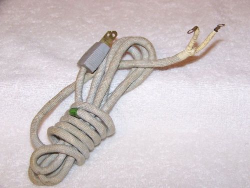 NOS Vintage 7&#039; Heater Appliance Replacement Cloth Covered Electric Cord