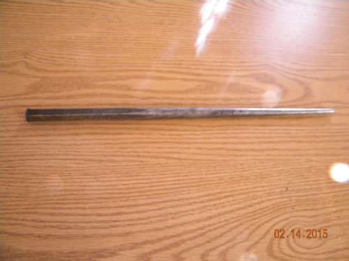 Professional Proto #15 - 15.5&#034; Long Drift Punch 5/8 Hex to 1/4&#034; Round Tip