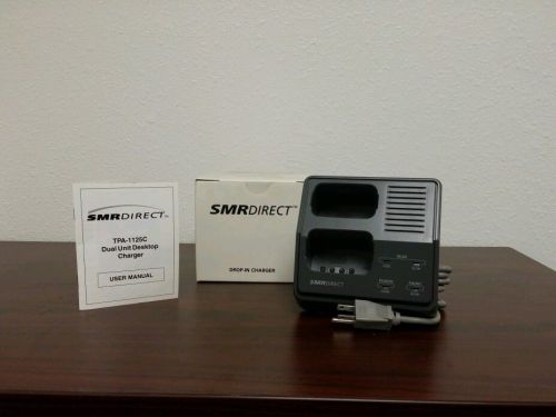 SMR Direct TPA 1125 C Dual Unit Desk Top Charger 10 total
