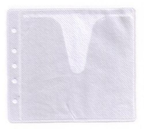 CD Double-sided Refill Plastic Sleeve White
