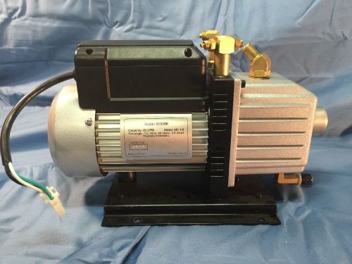 Robinair 2 stage vacuum pump 555388 for sale