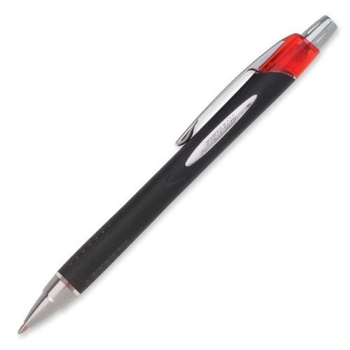 Lot of 12  uni-ball jetstream rollerball pen - bold - 1 mm - red ink - san73834 for sale