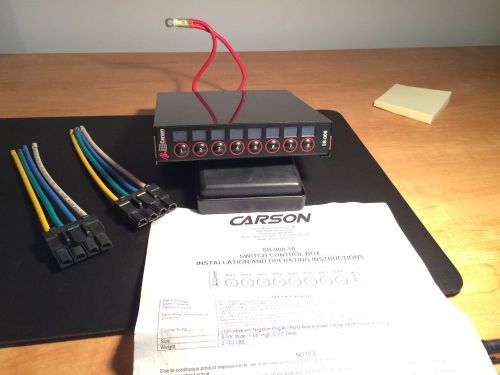 Carson phantom switch box sb-008 for vehicle electronics and/or siren (program) for sale