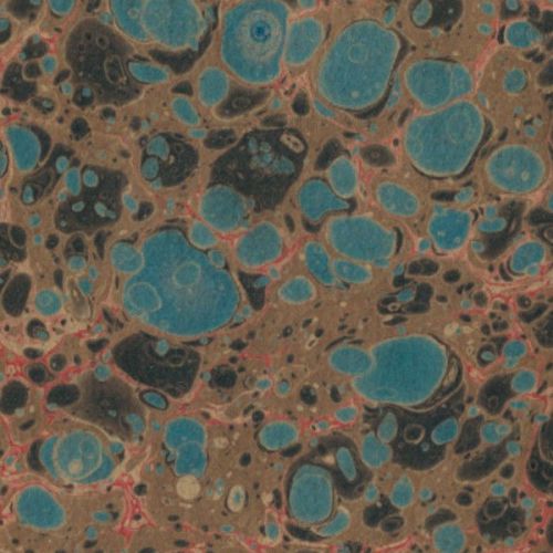 marbled paper for restoration marbling bookbinding Marmorpapier #4520