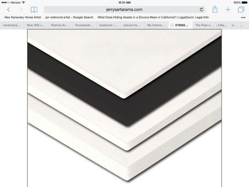 Pro-Foam Board, Black 16&#034;x20&#034; (25 sheets) 3/16&#034;