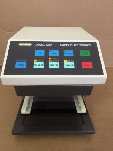 Bio-rad biorad model 1550 micro plate washer (microplate cleaner) for sale