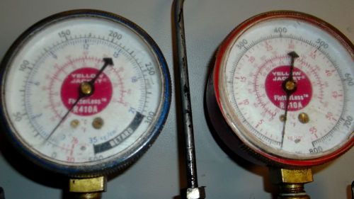 Yellow jacket  manifold gauge set r 410 a for sale