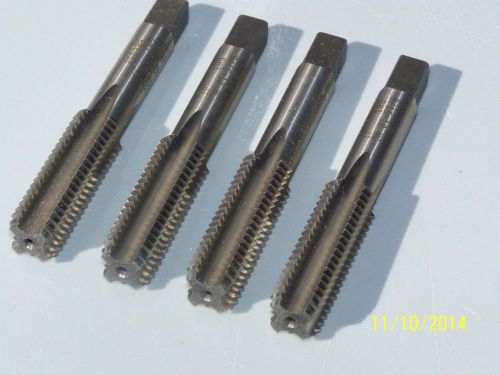 4 NEW GREENFIELD TAP DIE HS 9/16 -12 NC GH3 USA HAND TAPS - selling as a set
