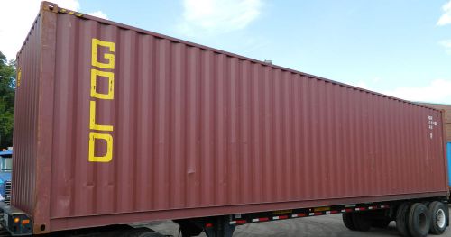40 high cube steel cargo shipping storage container omaha ne sea containers for sale