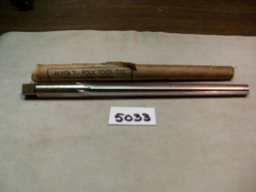 (#5033) new machinist no.6 american made straight flute taper pin reamer for sale