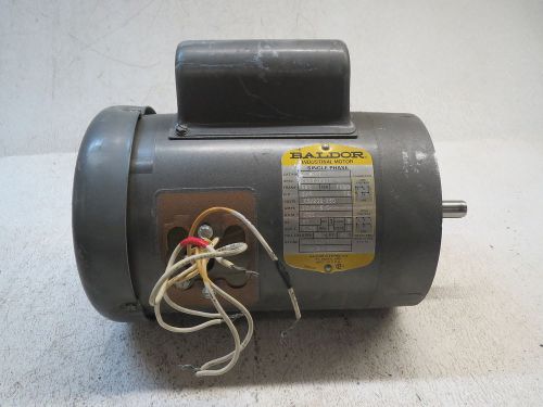 Baldor 3/4 hp motor vl3507, 1725 rpm, 115/208-230 volt, 1 phase (used) for sale
