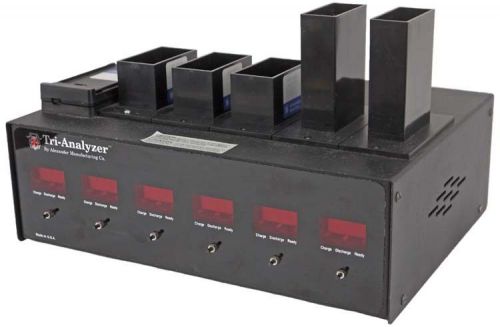 Alexander ta6500-ii tri-analyzer 600/429ma 6-bay bp1-11 bp1a battery charger for sale