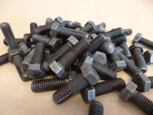9/16-12 x 1-5/8&#034; grade 8 fully threaded hex bolts / screws w/ thread lock (50pc) for sale