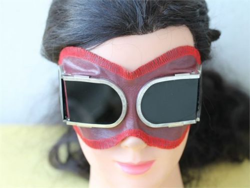 VINTAGE RUSSIAN USSR AVIATOR PILOT WELDING GLASSES GOGGLES