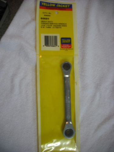 YELLOW JACKET FORGED SERVICE WRENCH 3/16 x 5/16 #60601