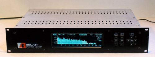 BELAR CSA-1  2 MHz FFT Broadcast FM Spectrum Analyzer with Manual