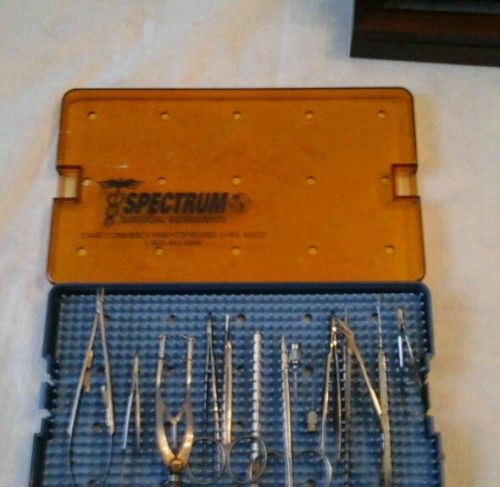 Veterinary   eye surgery  pack with  case for sale