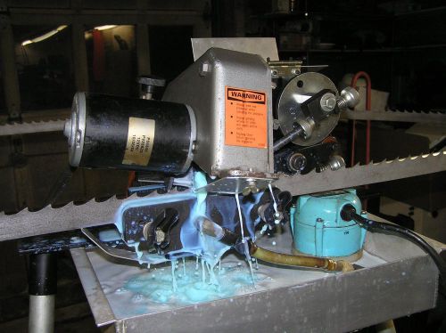 Woodmizer semi automatic bandsaw blade sharpener &amp; manual tooth setter 2 cams for sale