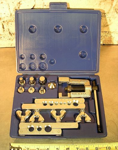 Ritchie yellow jacket model no. 60440, 45 degree flaring &amp; swaging tool set for sale