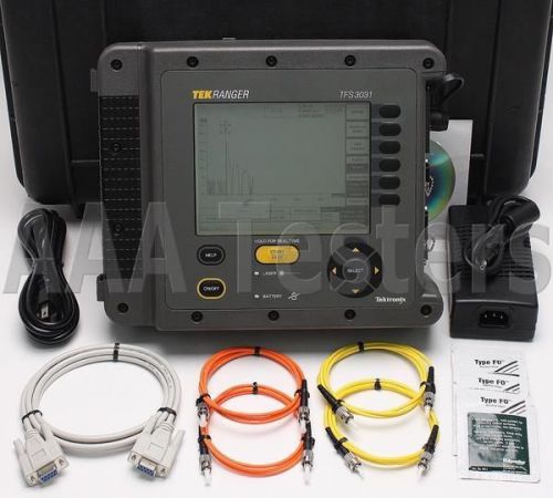 Tektronix tekranger tfs3031 sm mm fiber optic otdr for sale