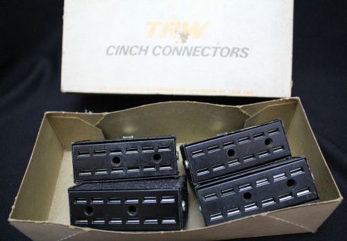 4 TRW CINCH CONNECTORS NEW IN BOX