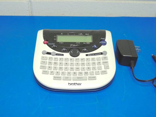 Brother P-Touch PT-1290 Black &amp; White LCD Thermal Desktop Label Printer w/cord