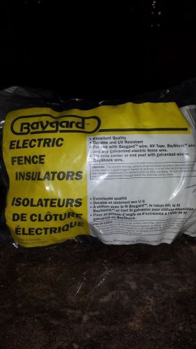 Baygard electric fence corner insulators 25 pc. bag (lot of 8 bags) for sale
