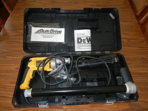 Dewalt quik drive 200sds dw276 auto feed screw gun kit for sale