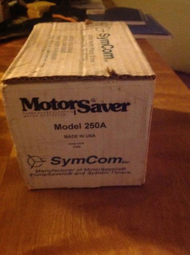 SymCom Motor Saver Model 250A  P/N MS250-A