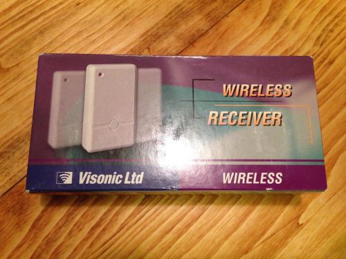 Visonic WR-200 Wireless Receiver 1 Single Channel, NEW