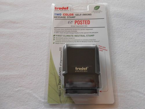 Trodat 3/4&#034; x 1-7/8&#034; stock message stamp for sale