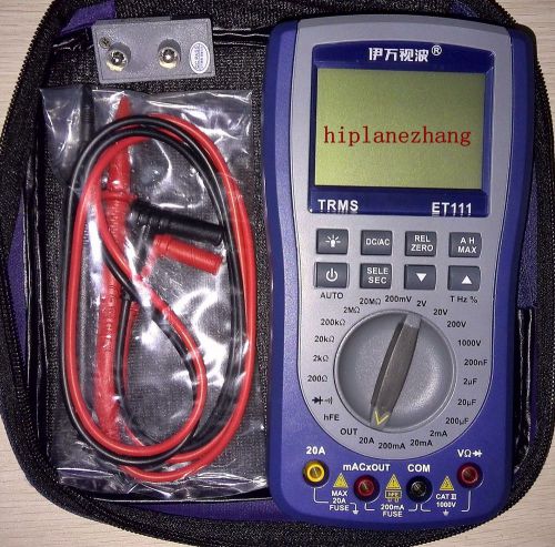 Accuracy 0.05% true rms multimeter 22khz sine wave signal output timing measure for sale