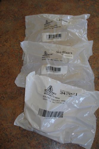 Cpr laerdal respironics sealeasy adult mask-lot of 3 masks for sale