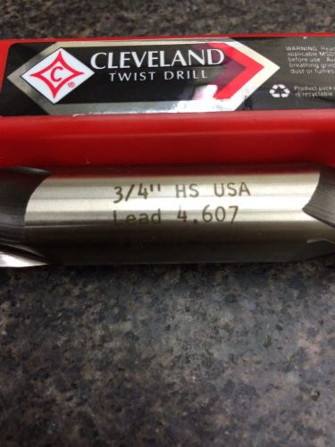 Cleveland twist 3/4&#034; 2 flute ball end mill (l697/c42550) qty:4 for sale