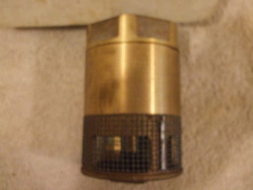 A Y McDonald Manufacturing Co BRASS FOOT VALVE MODEL 918 2 INCH