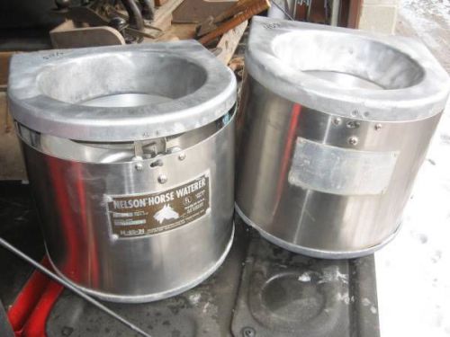 Nelson 730-10ws water bowl water/ heater horse or cattle**Lightly Used TWO(2)