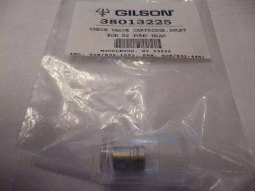 *NEW* Gilson Pump Inlet Check valve cartridge for H2 head, 38013225