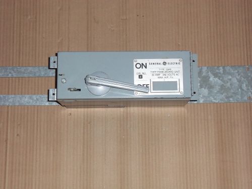 GENERAL ELECTRIC GE QMR QMR322 60 AMP 240V FUSED PANELBOARD SWITCH cover plate