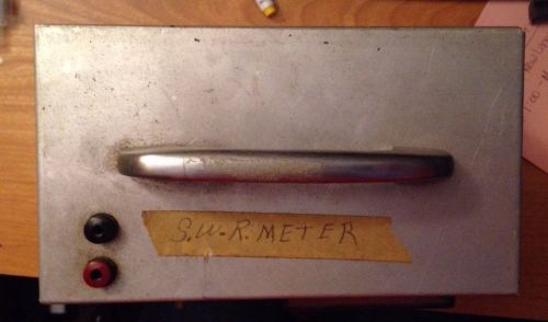 Simpson DC Square Panel S.W.R. Meter 0-50 Microamperes