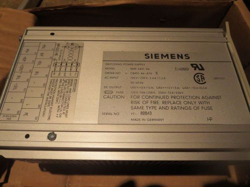Siemens Switching Power Supply SMP-E431-A6