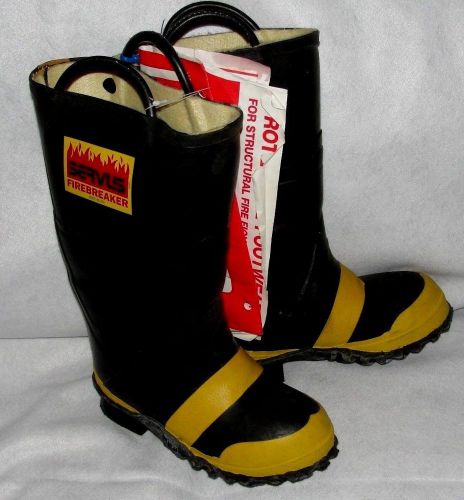 Servus Firebreaker Boots, Fire Fighter, Steel Toe Bunker 6  W